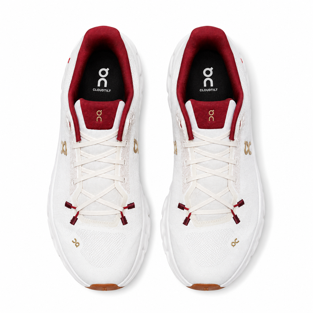 Cloudtilt White | Red